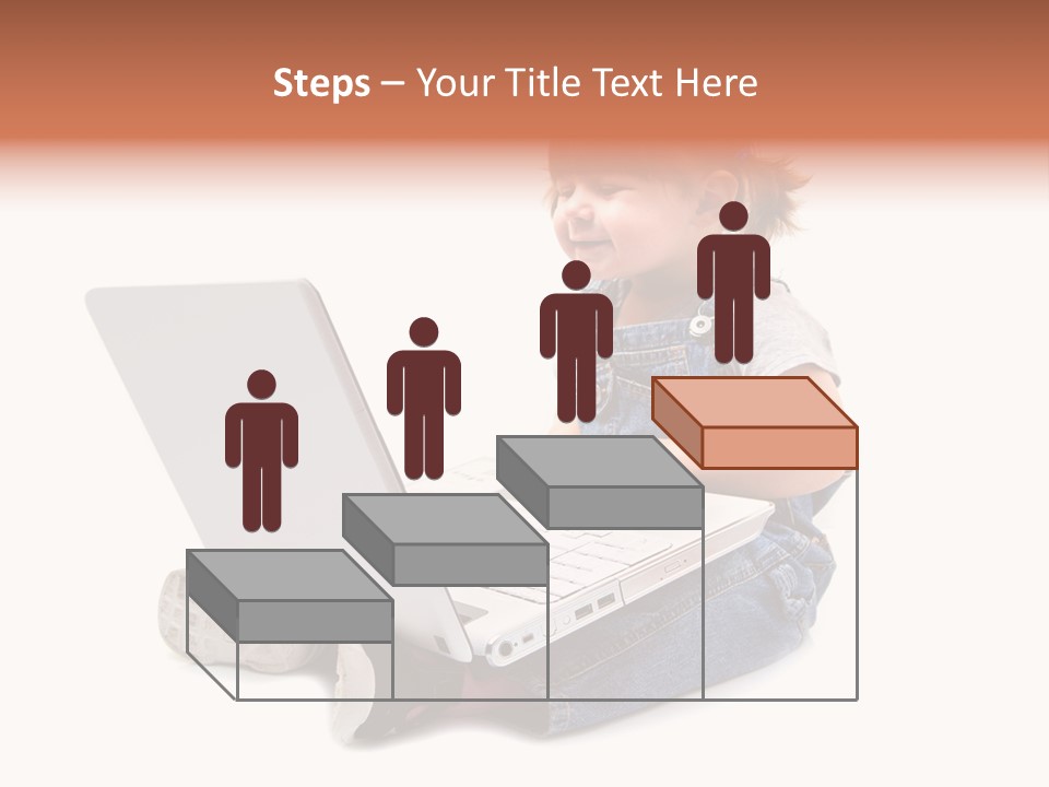 Female Looking Youth PowerPoint Template