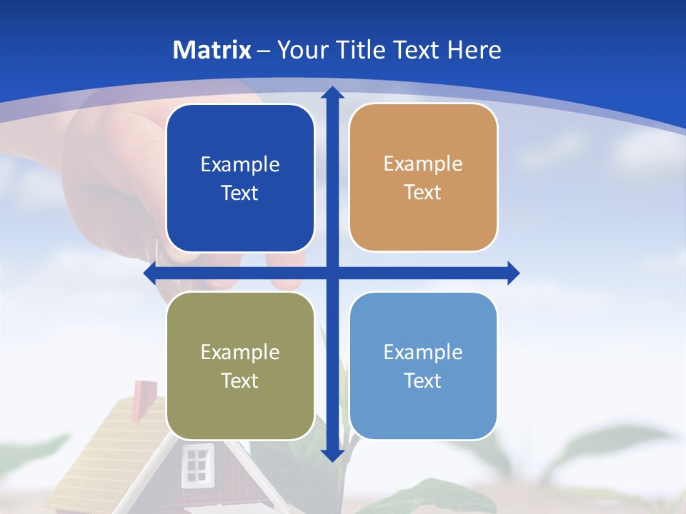 Euro Apartment Growing PowerPoint Template