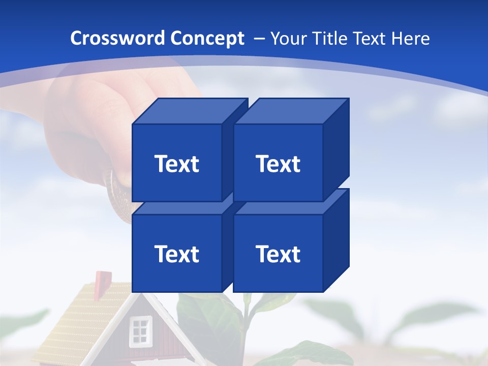 Euro Apartment Growing PowerPoint Template