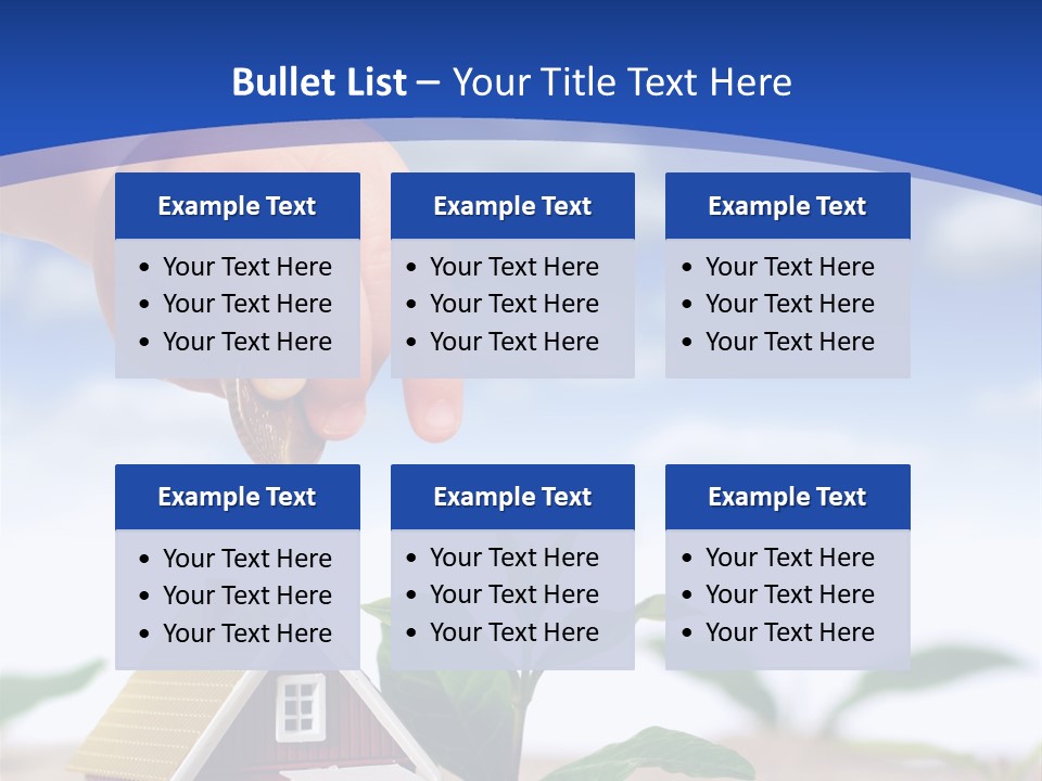 Euro Apartment Growing PowerPoint Template