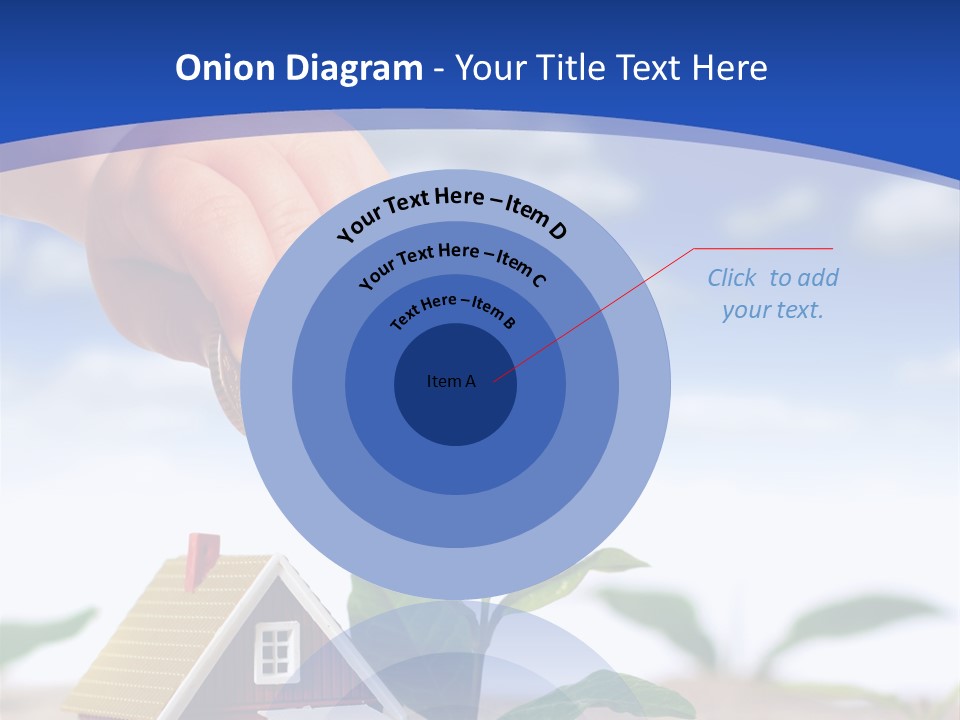 Euro Apartment Growing PowerPoint Template