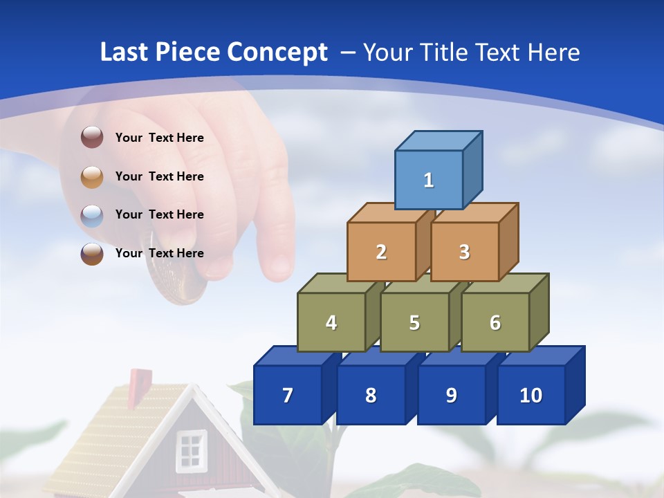 Euro Apartment Growing PowerPoint Template