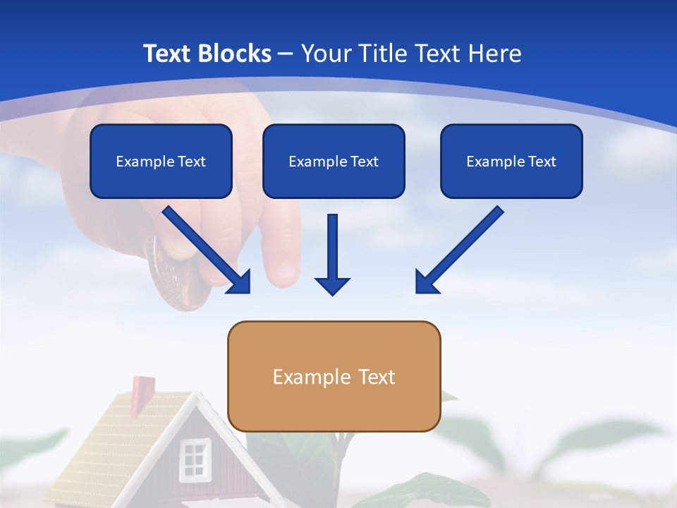 Euro Apartment Growing PowerPoint Template