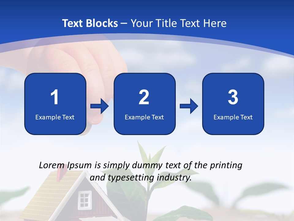 Euro Apartment Growing PowerPoint Template