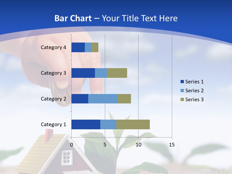 Euro Apartment Growing PowerPoint Template