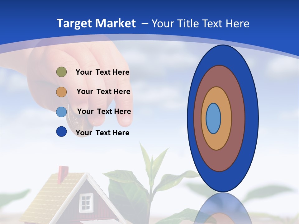 Euro Apartment Growing PowerPoint Template