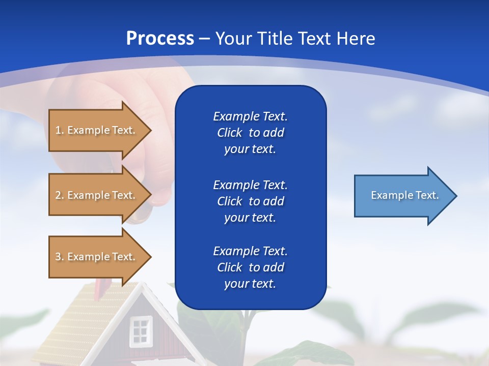 Euro Apartment Growing PowerPoint Template