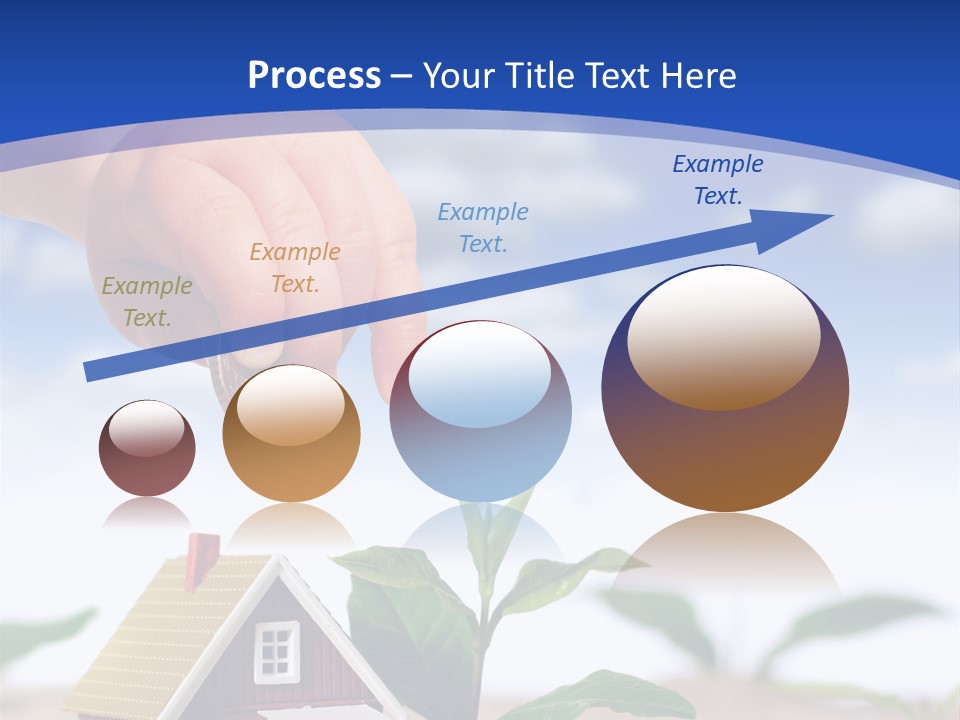 Euro Apartment Growing PowerPoint Template