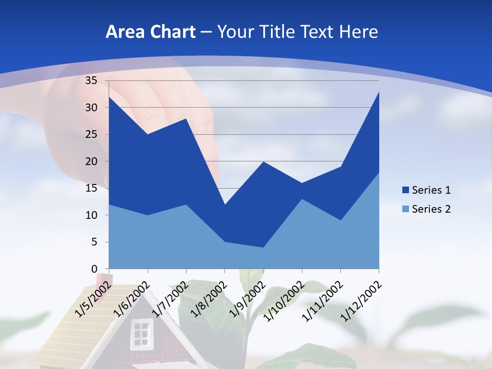 Euro Apartment Growing PowerPoint Template