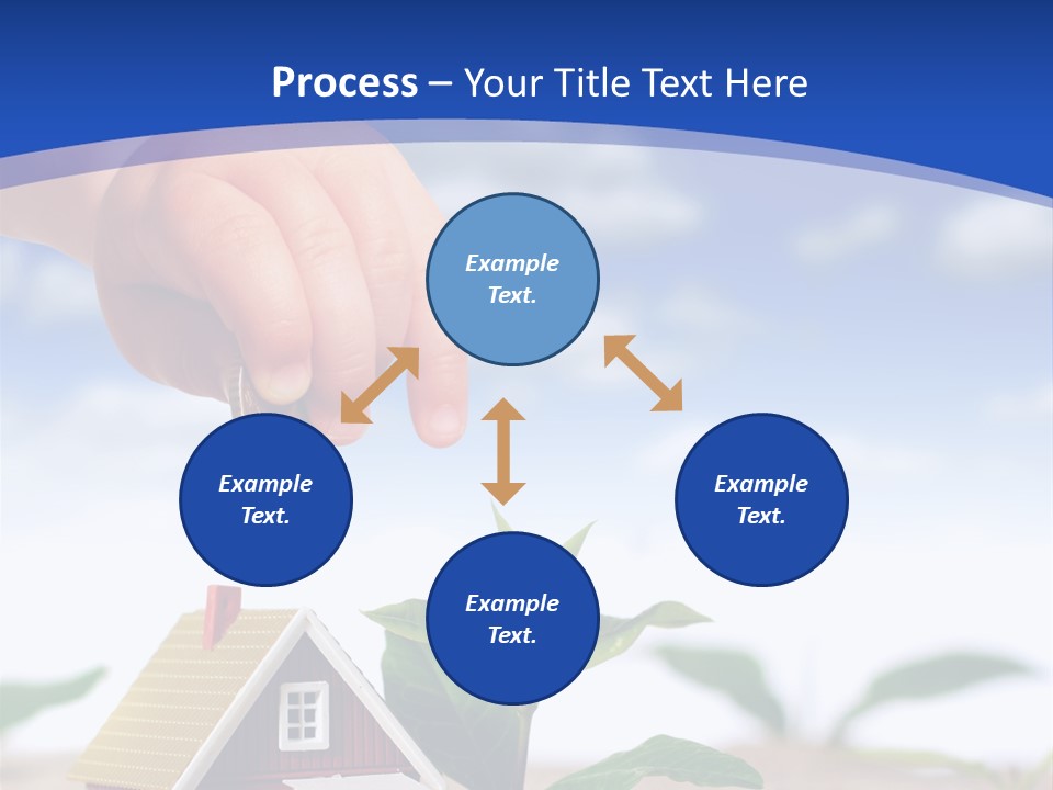 Euro Apartment Growing PowerPoint Template
