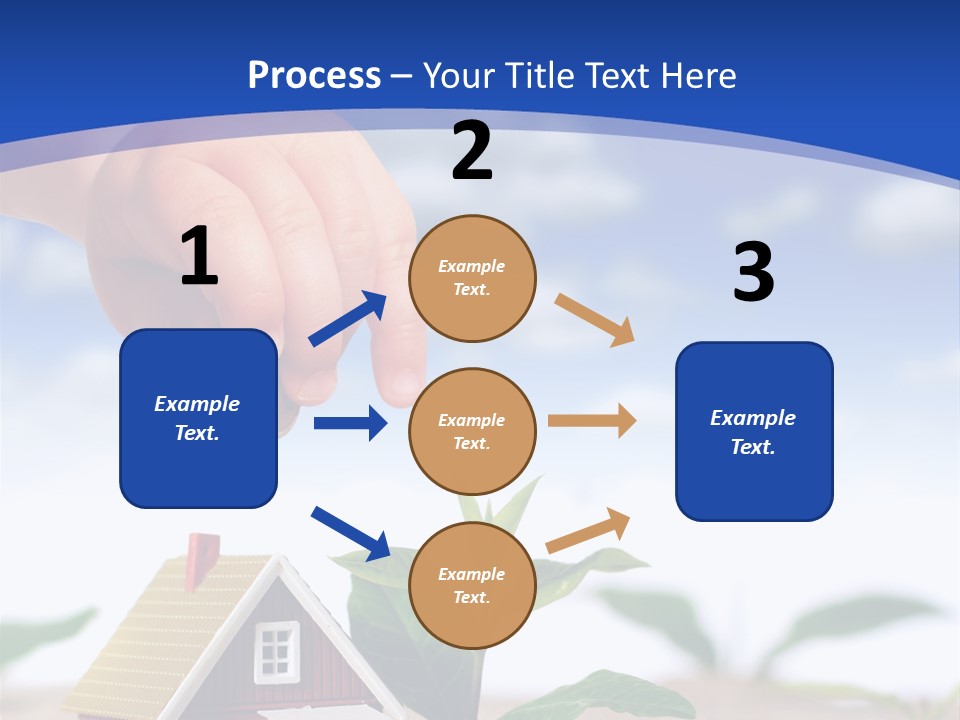 Euro Apartment Growing PowerPoint Template