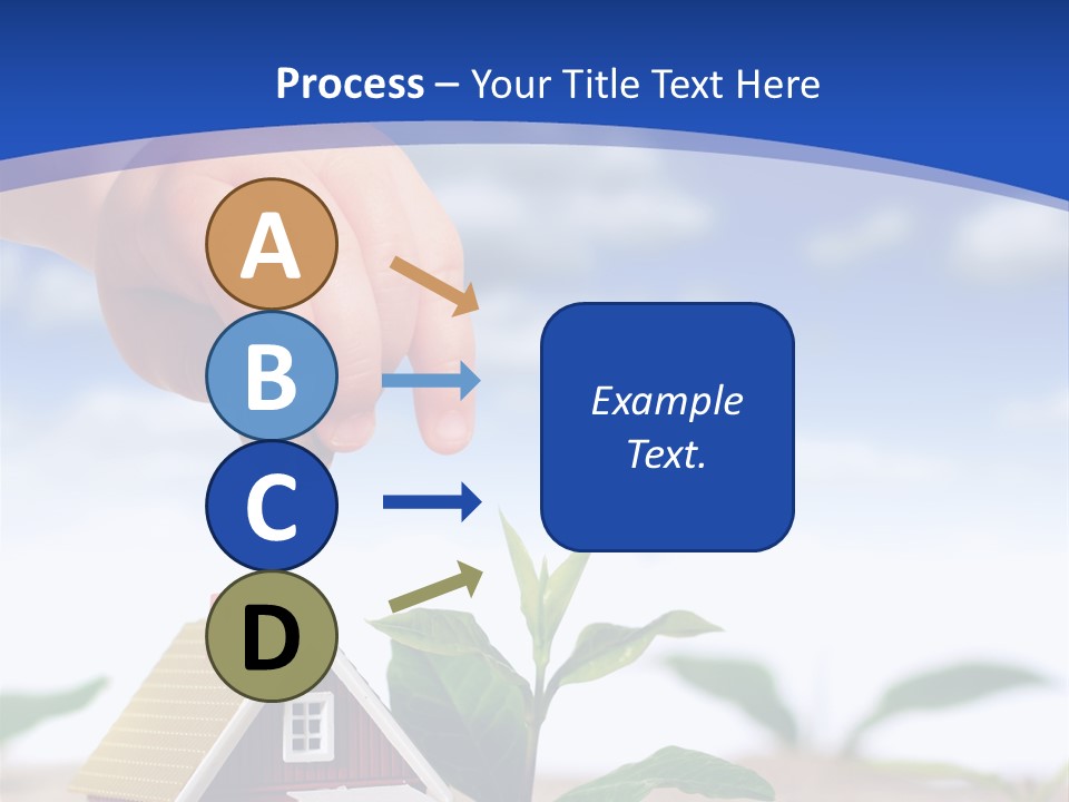 Euro Apartment Growing PowerPoint Template