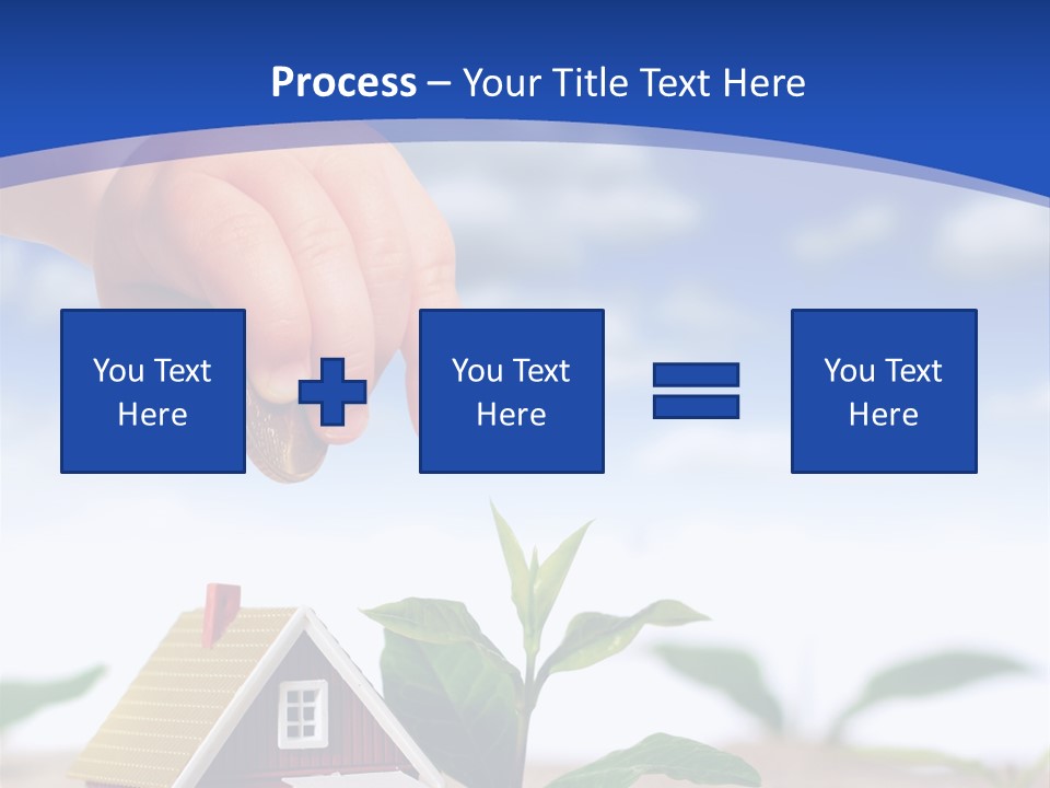 Euro Apartment Growing PowerPoint Template