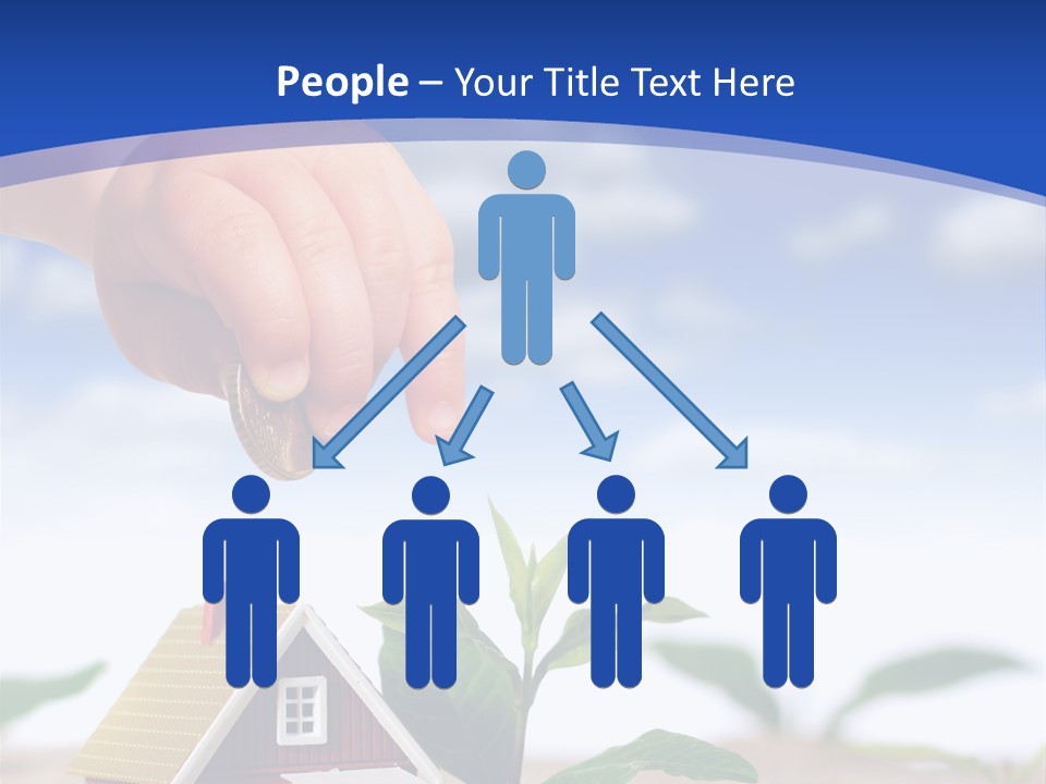 Euro Apartment Growing PowerPoint Template