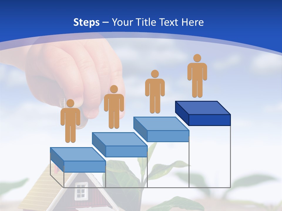 Euro Apartment Growing PowerPoint Template