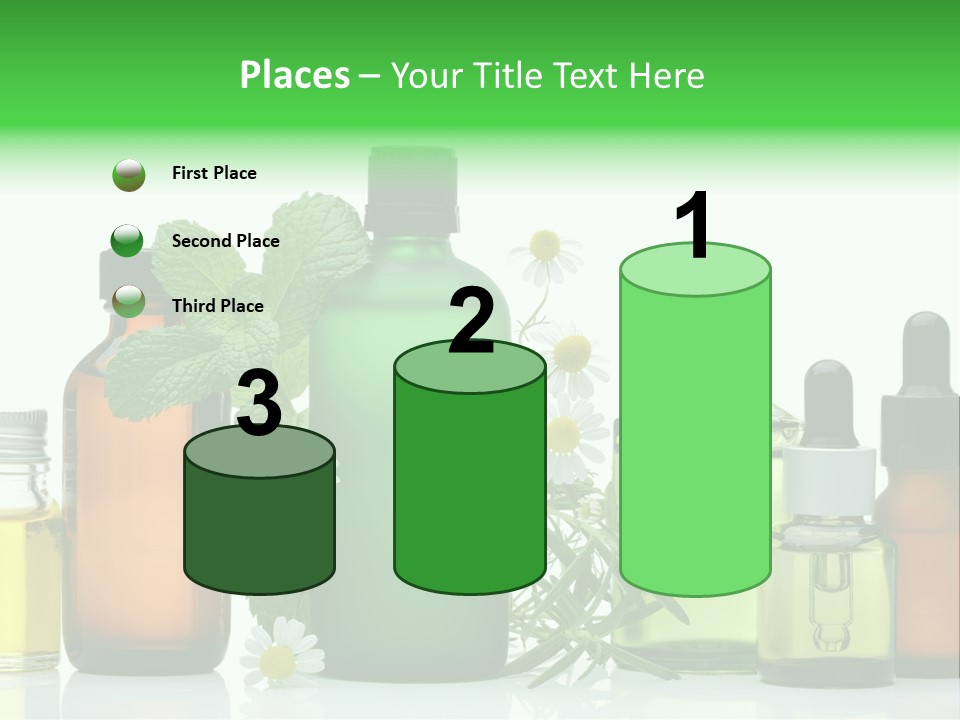 Leaf Herbal Herb PowerPoint Template