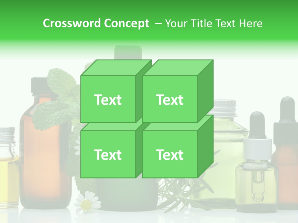 Leaf Herbal Herb PowerPoint Template