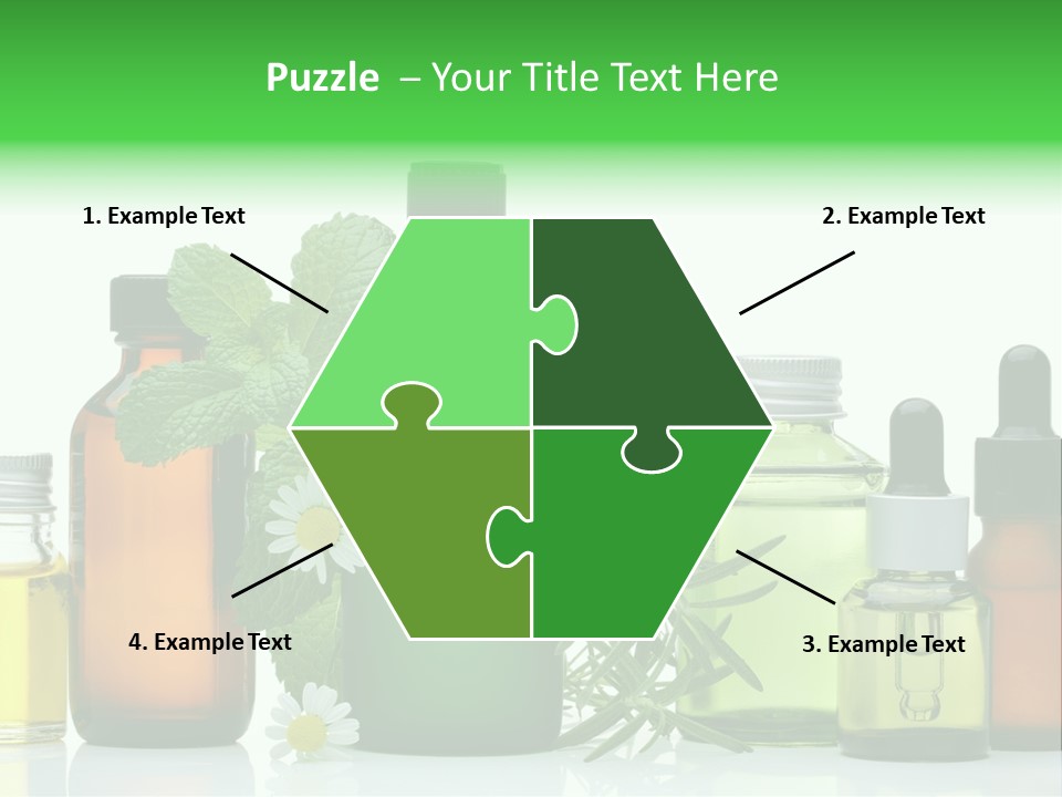 Leaf Herbal Herb PowerPoint Template