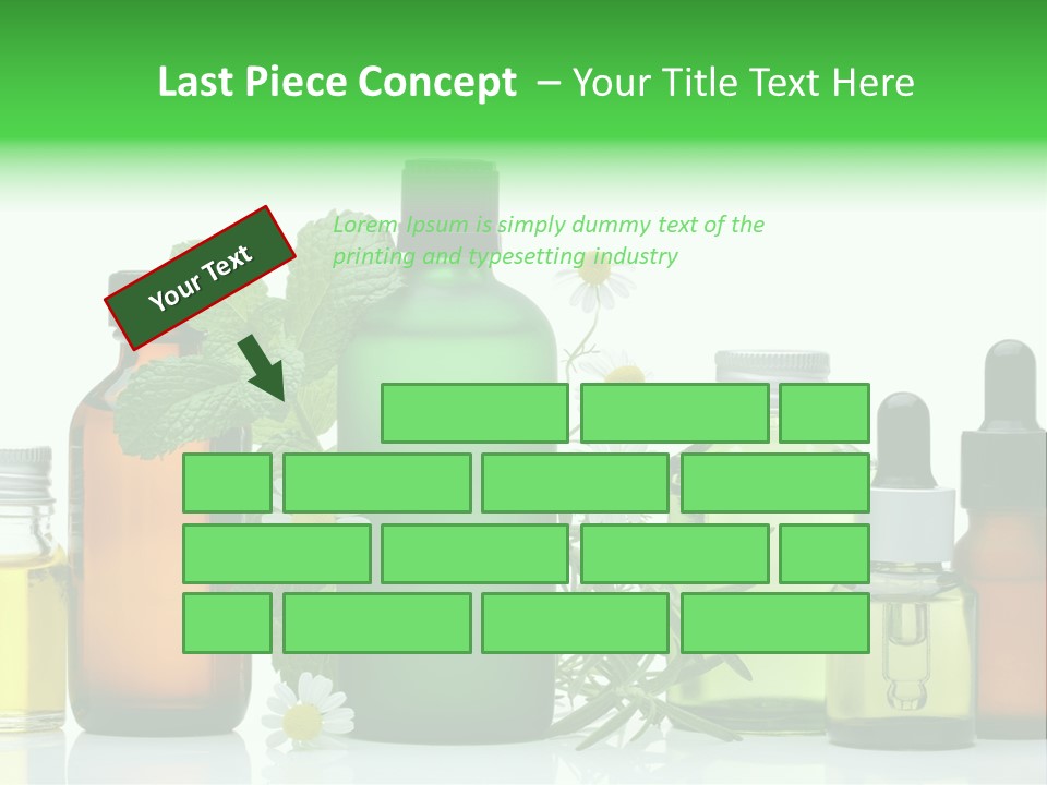 Leaf Herbal Herb PowerPoint Template