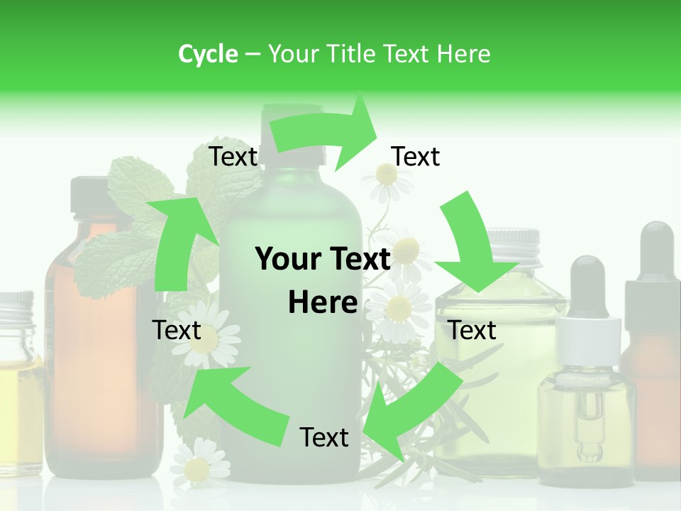 Leaf Herbal Herb PowerPoint Template