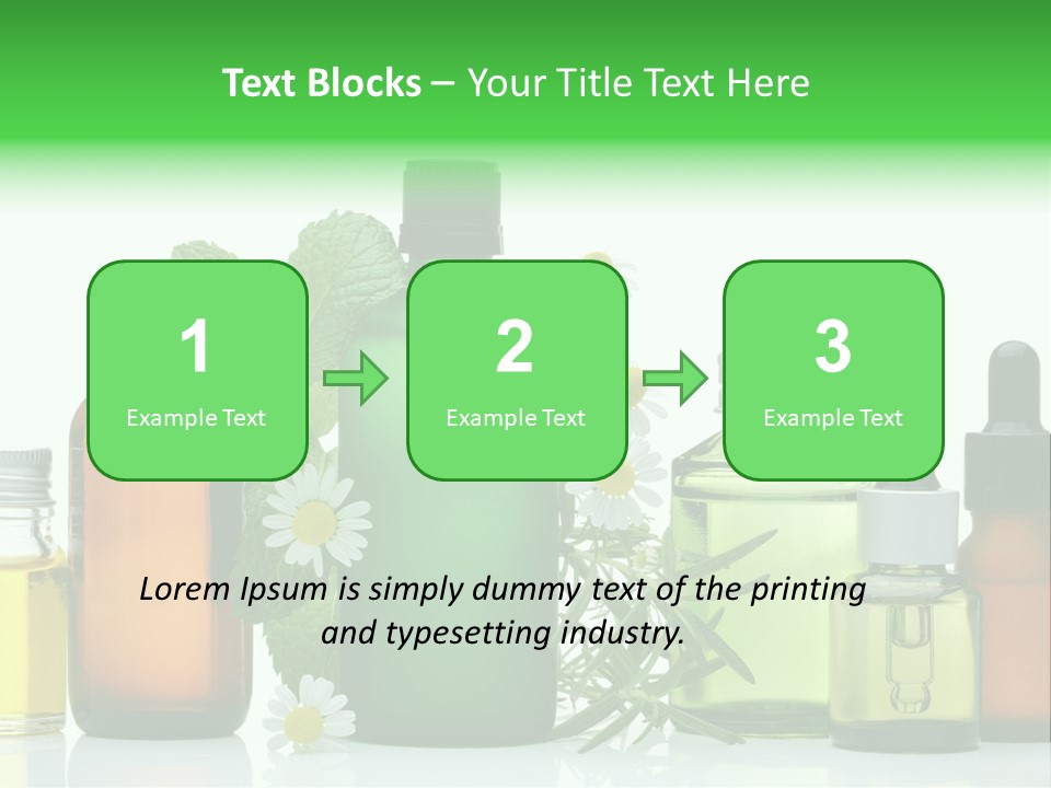 Leaf Herbal Herb PowerPoint Template
