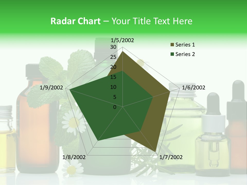 Leaf Herbal Herb PowerPoint Template