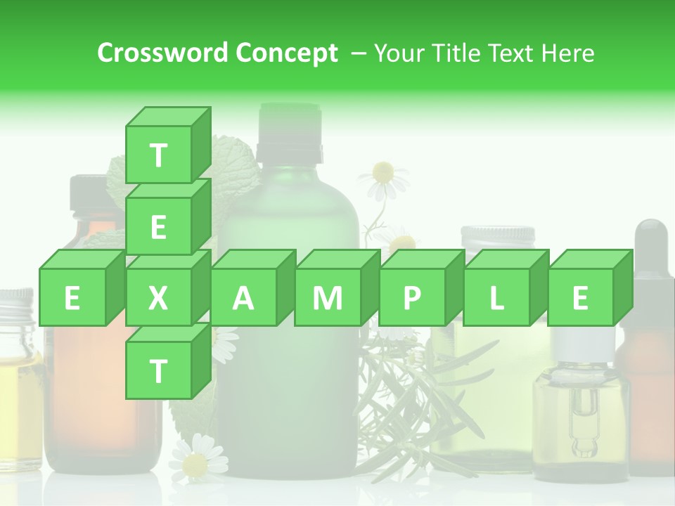 Leaf Herbal Herb PowerPoint Template