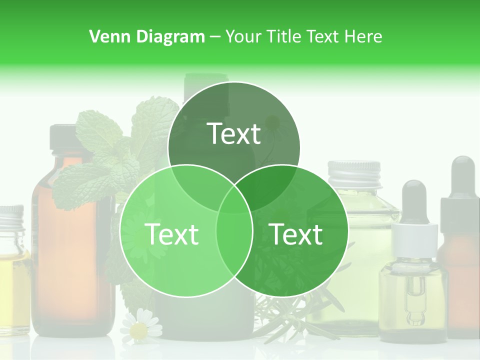 Leaf Herbal Herb PowerPoint Template