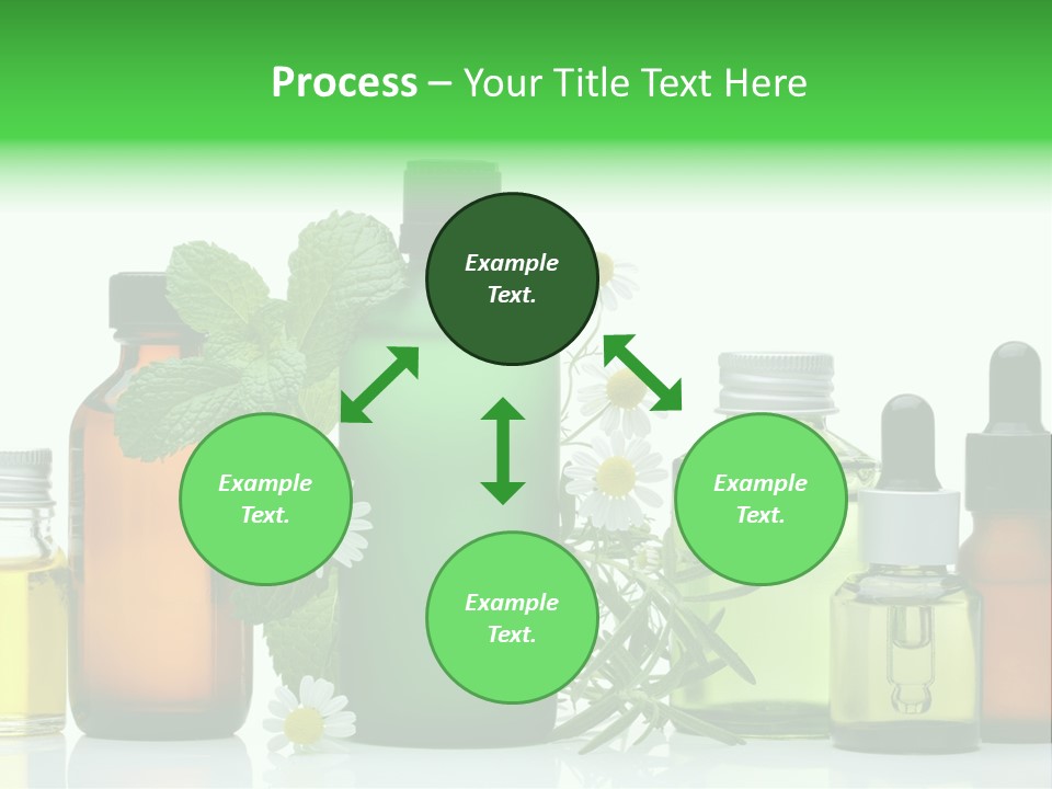 Leaf Herbal Herb PowerPoint Template