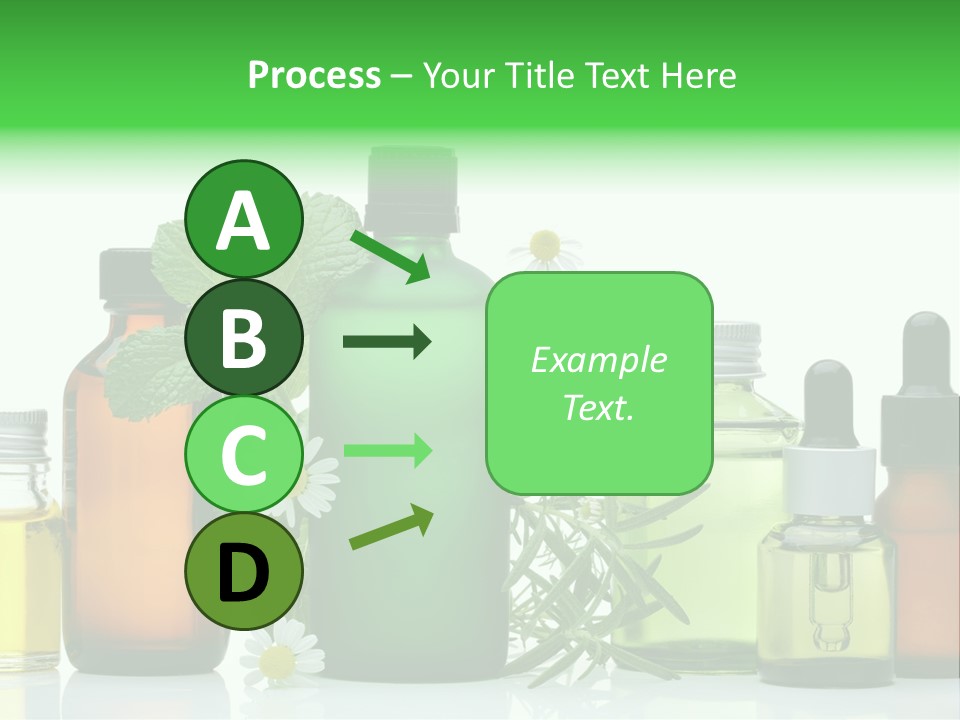 Leaf Herbal Herb PowerPoint Template