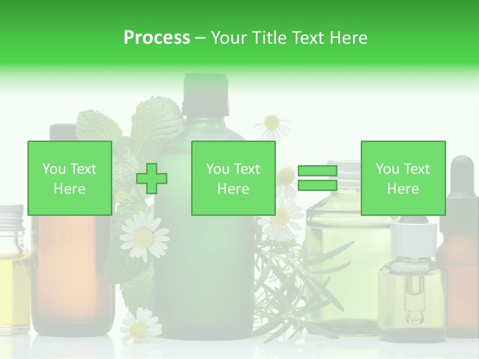 Leaf Herbal Herb PowerPoint Template