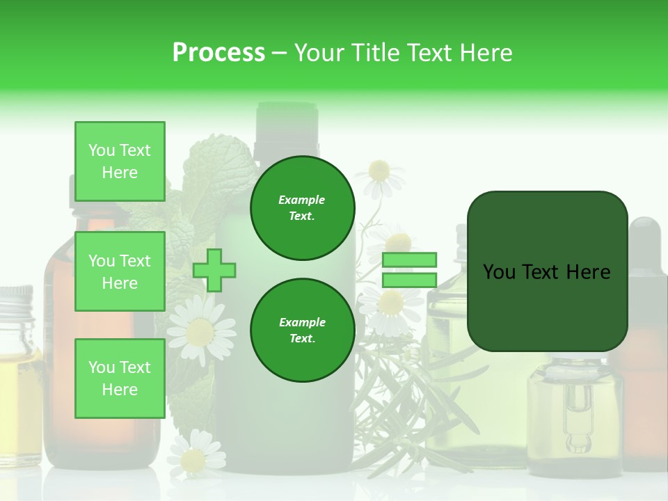 Leaf Herbal Herb PowerPoint Template
