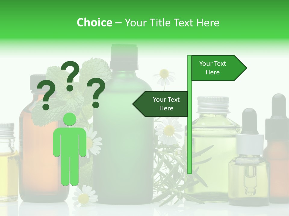 Leaf Herbal Herb PowerPoint Template