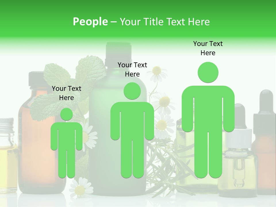 Leaf Herbal Herb PowerPoint Template