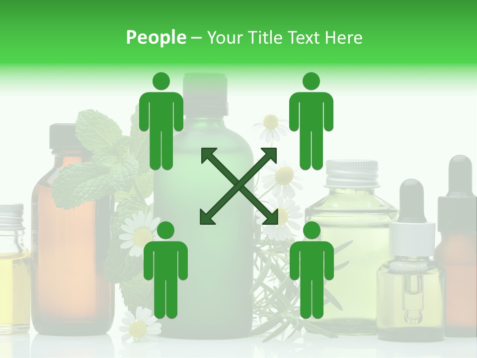 Leaf Herbal Herb PowerPoint Template