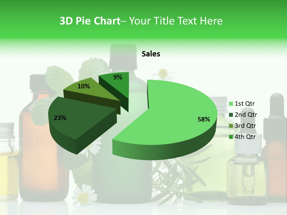 Leaf Herbal Herb PowerPoint Template