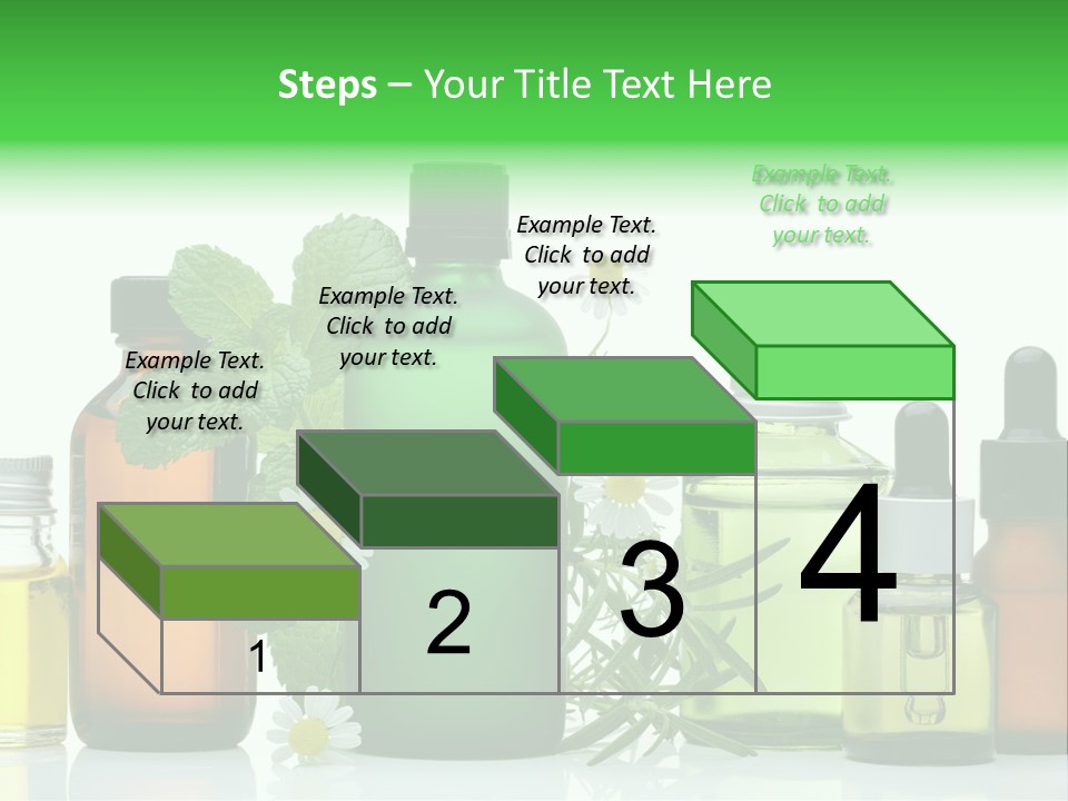 Leaf Herbal Herb PowerPoint Template