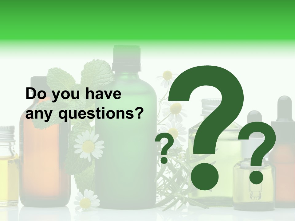 Leaf Herbal Herb PowerPoint Template