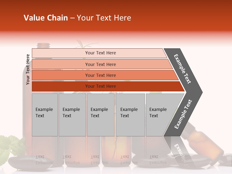Aromatherapy Homeopathy White Background PowerPoint Template