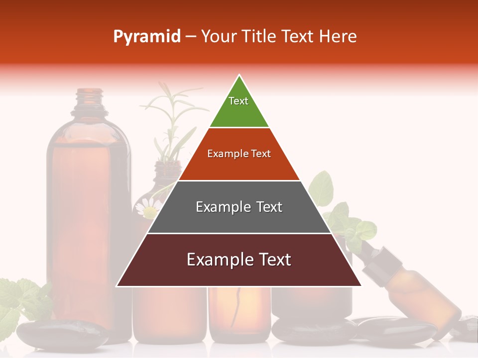 Aromatherapy Homeopathy White Background PowerPoint Template