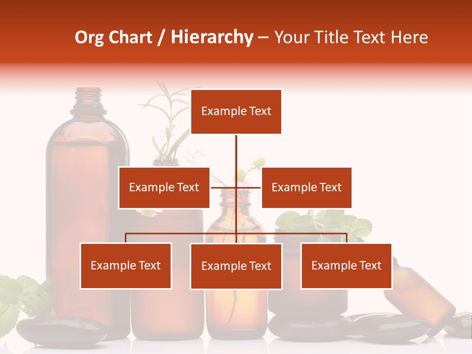 Aromatherapy Homeopathy White Background PowerPoint Template