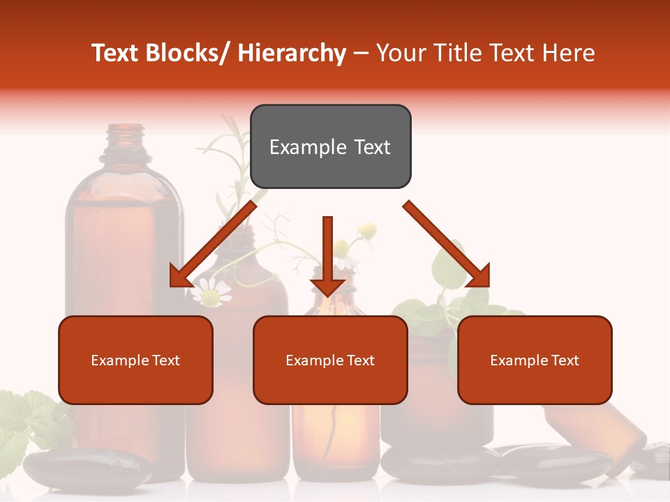 Aromatherapy Homeopathy White Background PowerPoint Template