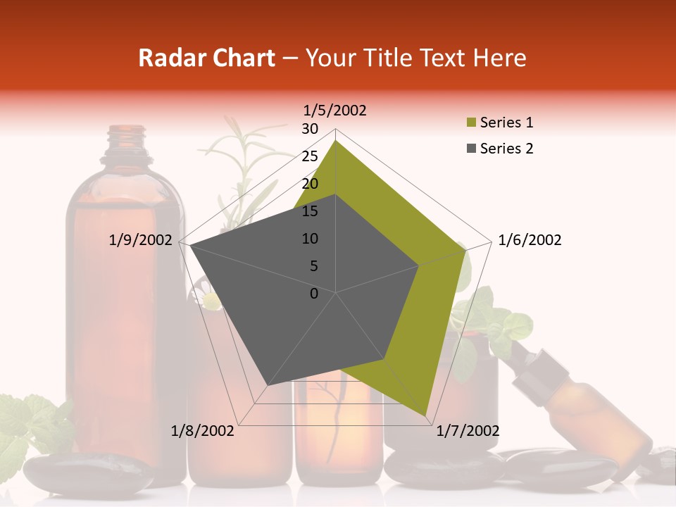 Aromatherapy Homeopathy White Background PowerPoint Template