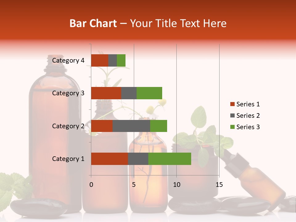 Aromatherapy Homeopathy White Background PowerPoint Template