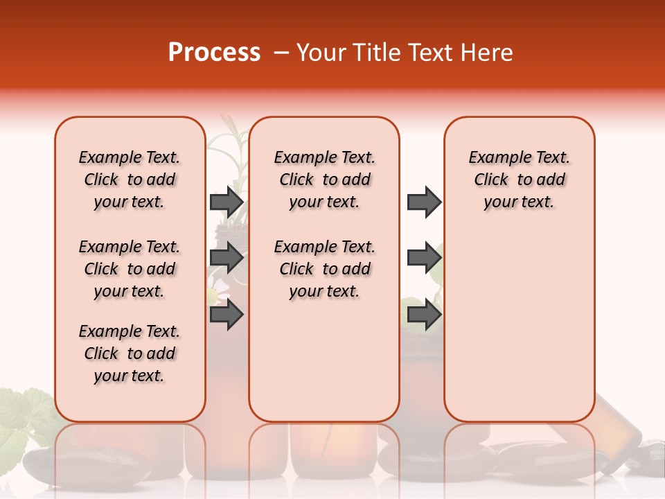 Aromatherapy Homeopathy White Background PowerPoint Template