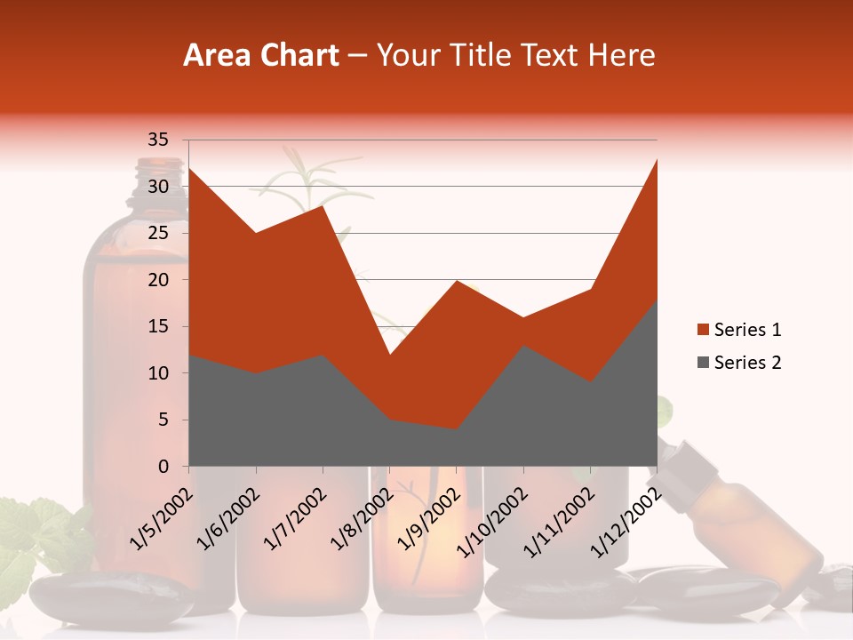 Aromatherapy Homeopathy White Background PowerPoint Template