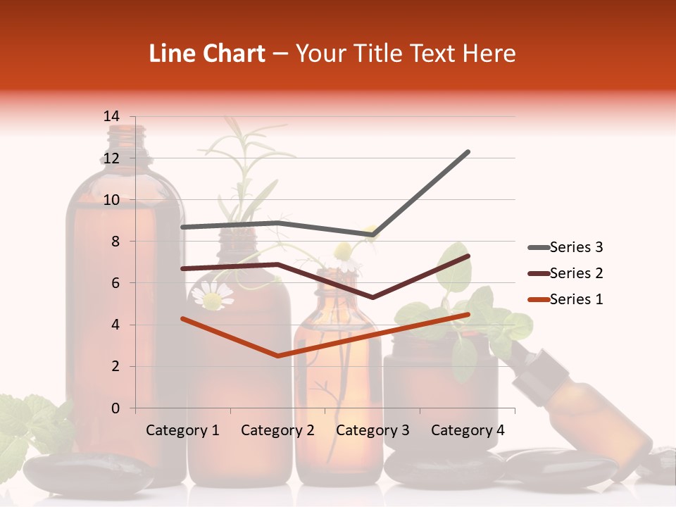 Aromatherapy Homeopathy White Background PowerPoint Template