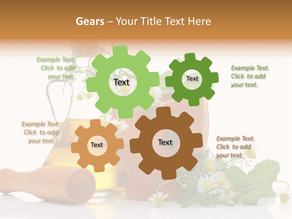 Harvest Food Vegetable PowerPoint Template