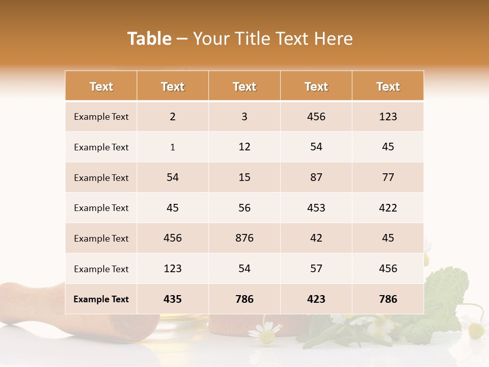 Harvest Food Vegetable PowerPoint Template