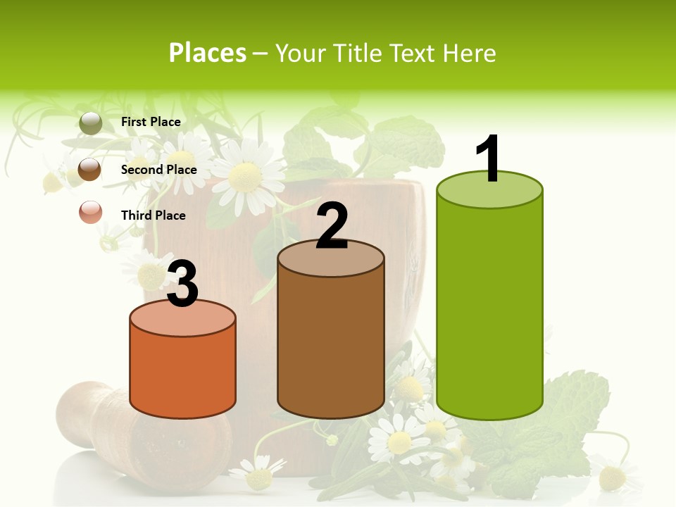 Leaf Grinder Freshness PowerPoint Template